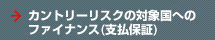 カントリーリスクの対象国へのファイナンス（支払保証）